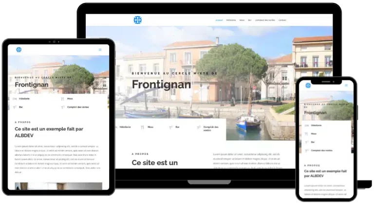 Site vitrine optimisé SEO pour un hôtel à Bordeaux offrant une visibilité accrue en ligne