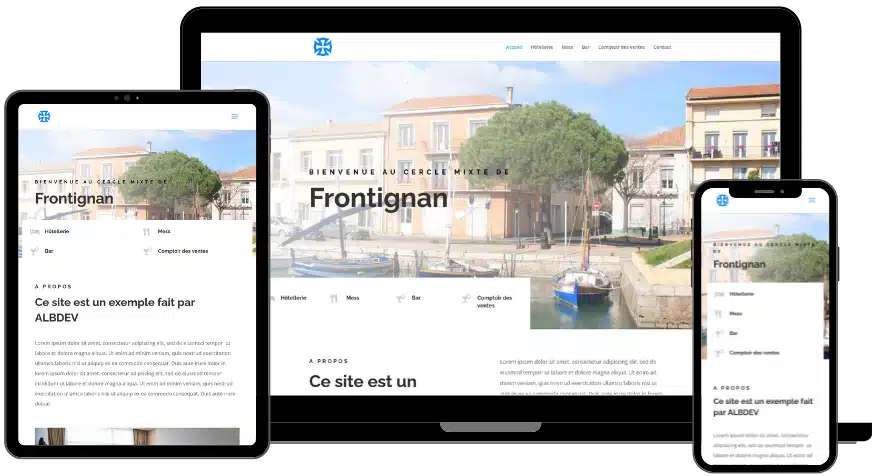 Site vitrine optimisé SEO pour un hôtel à Bordeaux offrant une visibilité accrue en ligne