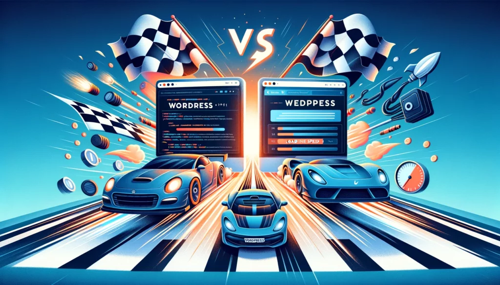 WordPress ou Webflow Performances et vitesse de chargement