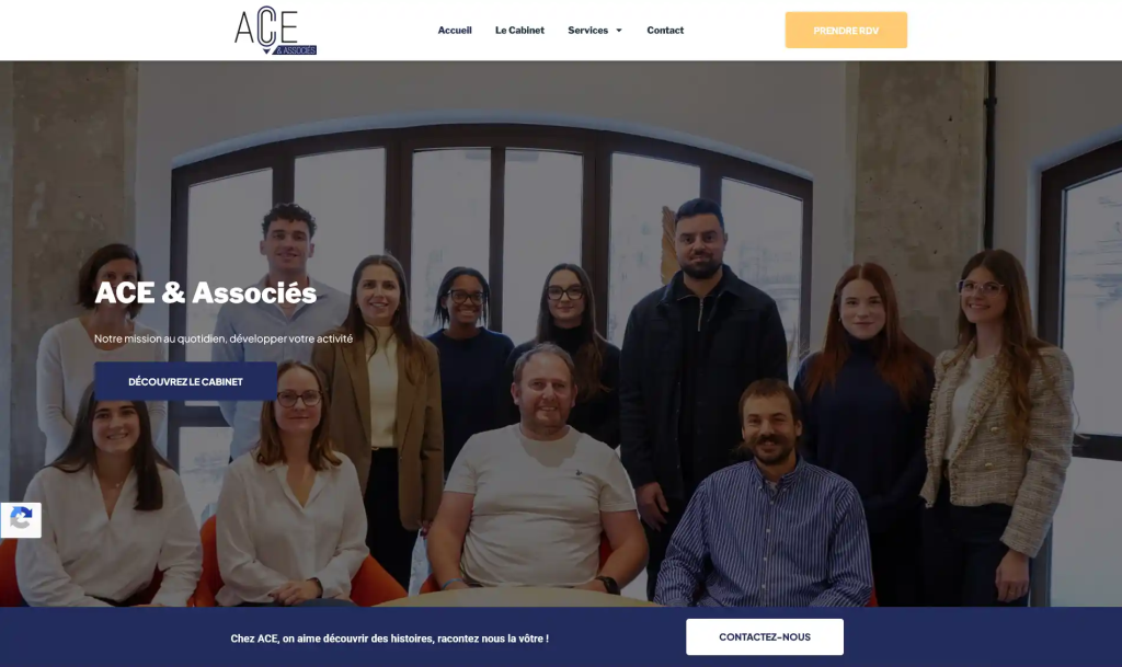 Cabinet dexpertise comptable moderne ACE Associes capture