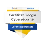 Certificat de réussite formation cybersécurité